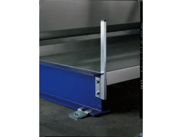 Voetverankering Voor Draagarmstelling Voetklem/schroefanker Verzinkt