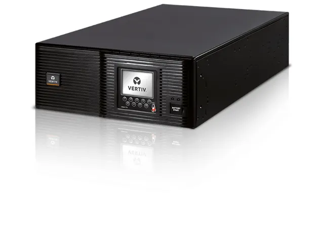 VERTIV Deurpaneel Metaal Zwart 42U Rack 800 mm breedte