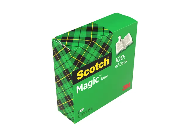 Plakband Scotch Magic 810 19mmx33m onzichtbaar mat