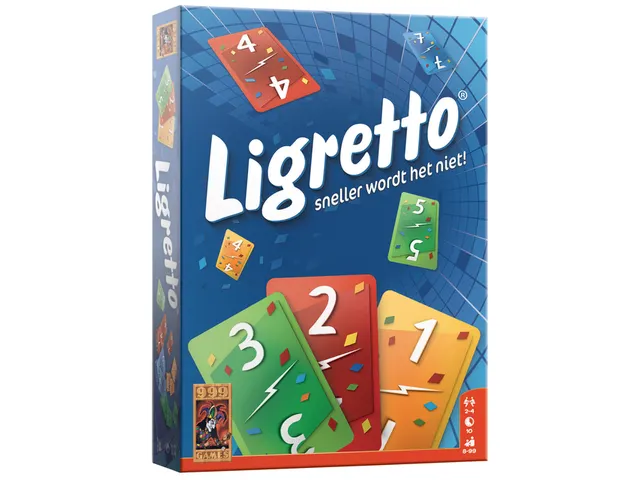 Spel Ligretto blauw