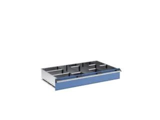 indelingsset,7lengteverdeler 5scheidingsplaten,v. front H 150mm - 4