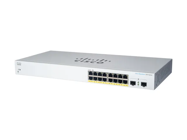 Cisco CBS220-16T-2G Managed L2 Gigabit Ethernet (10/100/1000) Wit