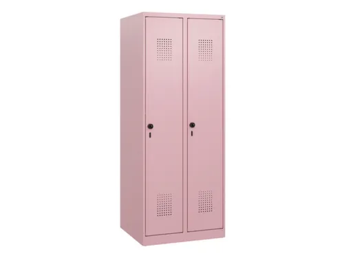 schoollocker,HxBxD 1530x600x500mm,2vak,vak B 300mm,draaigrendel