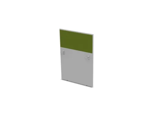 baliepaneel bureau aanbouw rechts MP-lichtgrijs BN7048-groen 800mm