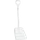 Hygiene 5603-5 uitlekschep, wit, steel 115cm, groot blad 38x34cm
