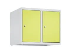 opzetkast,v. locker,2vak.,vak B 300mm,HxBxD 500x600x500mm,vleugeldeur