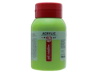Talens Acrylverf Art Creation Essentials Geelgroen 750ml - 1