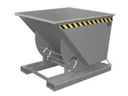 kiepbak,HxLxB 1070x1420x1190mm,0,75m³,draagverm. 1000kg,RAL7005