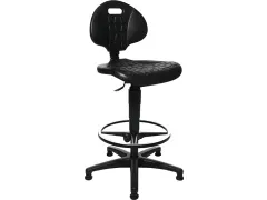 kruk Tec 20 verchroomde voetring steldoppen zwart PU 590-840mm