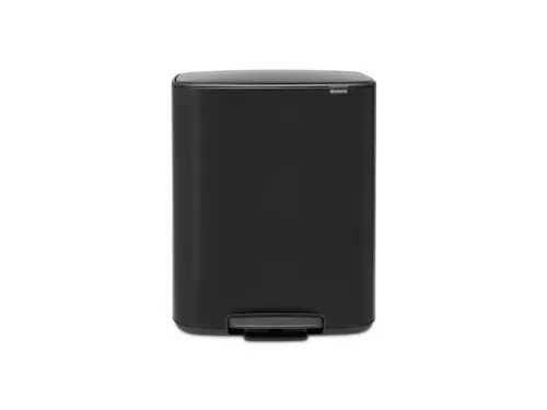 Bo Pedaalemmer 60 Liter Mat Zwart