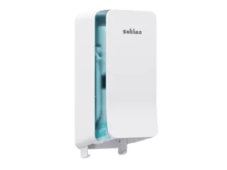 Toiletpapierdispenser Satino JT3 Hyginity systeemrol duo wit 333422 - 1
