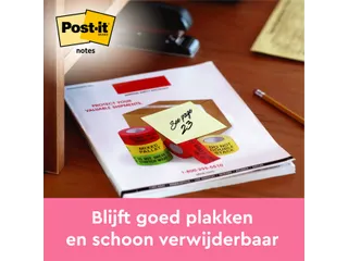 Memoblok Post-it Z-Note R330 76x76mm canary yellow 12 stuks - 5