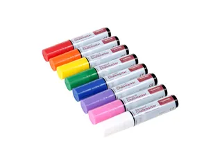 Krijtstift Europel watervast 15mm assorti 8 stuks - 2