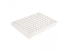 Caterchef Broodsnijplank met kruimelvanger Wit 43x32x4 cm