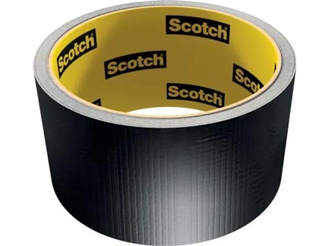 ducttape Universal, ft 48 mm x 10 m, zwart