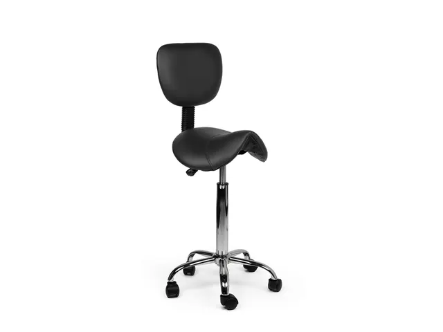 Siège amazone Office dossier Medium roulettes dures noir