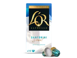 L'Or Destinations koffiecapsules Santorini Sunset 7/13 10 stuks
