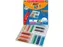 Kleurstiften BicKids couleur medium assorti schoolbox à 144 stuks