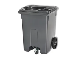 Mini-Container 360 Liter Grijs 3-Wiel - 1
