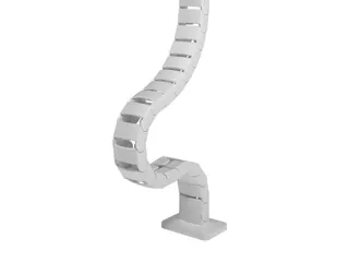 Addit kabelgeleider Wit voor Zit-sta 130 cm - 2