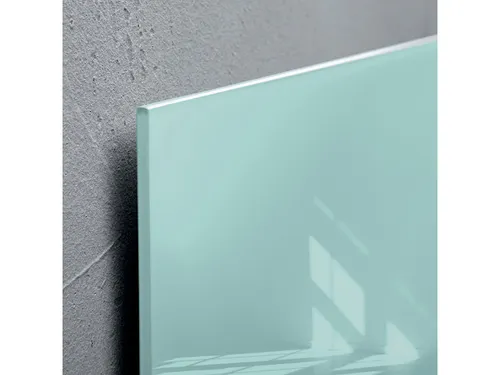 Glasmagneetbord Sigel aquamarijn 30x30cm