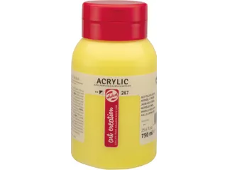 Art Creation acrylverf 750 ml azogeel citroen - 1