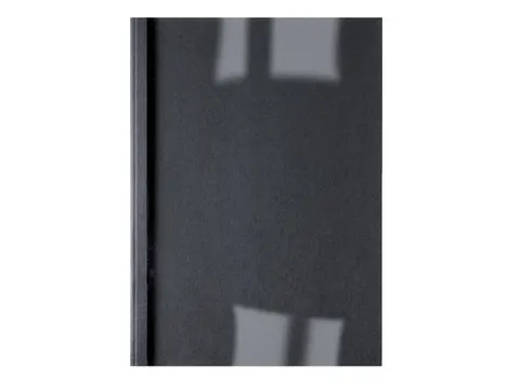 Thermische Omslag Gbc Linnen A4 3mm Zwart