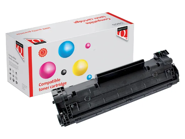 Tonercartridge Quantore alternatief tbv HP CB435A 35A zwart