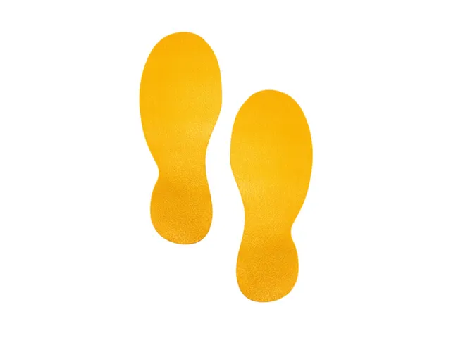 plakstroken,voet,RAL1003,antislip,LxB 240x90mm