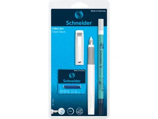 Vulpen Schneider Ceod Classic wit set op blister - 2