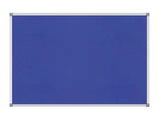 Prikbord MAULstandaard 90x180cm Textiel Blauw - 1