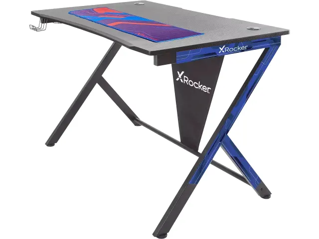 Xrocker Ocelot Gaming bureau zwart+sticker 2020054 Aluminium 100kg
