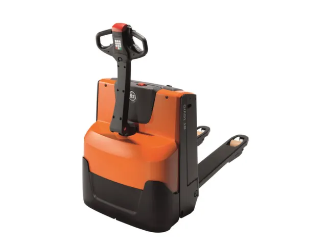 transpalette,force 1400kg,fourche L 1150mm,roue entraîn. PU