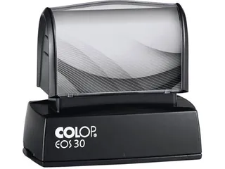 EOS 30 Xpress stempel zwart 5regels - 3
