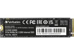 Verbatim Vi3000 PCIe NVMe M.2 SSD 512GB