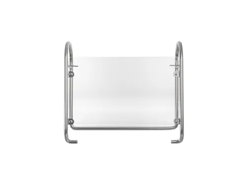 Monitorstandaard R-Go Steel Essential Zilver voor maximaal 27 inch