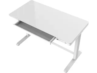 Zit-Sta Werkplek 120cm Kunststof Wit Blad Elektrisch Verstelbaar - 4