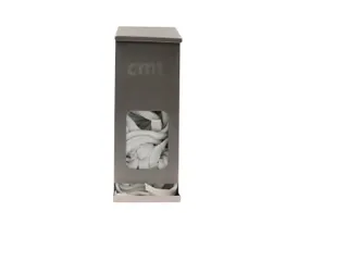 Haarnet CMT clip non-woven M 50cm PP wit 100 stuks - 7