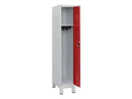 schoollocker,HxBxD 1630x300x500mm,1vak,vak B 300mm,cil.-slot,voeten