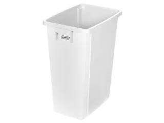afvalverzamelaar,60l,HxBxD 580x320x460mm,romp PP wit,gesloten - 2