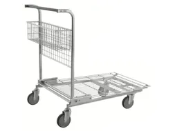 Duwbeugelwagen,draagverm. 200kg,laadvl. LxB 850x600mm