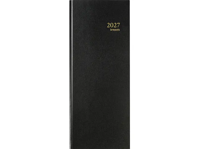 Agenda 2027 Brepols Saturnus Lima 1dag/1pagina zwart