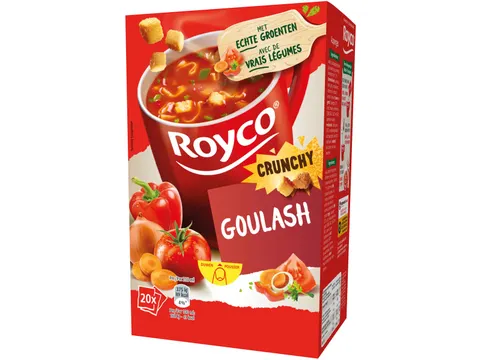 Minute Soup Goulash Met Rund Doos 20 Stuks