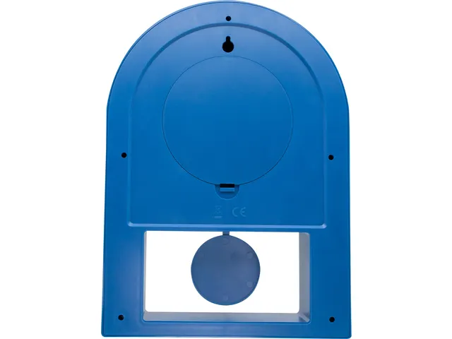 Horloge de table NeXtime 'Swing Table' 30x20cm plastique bleu
