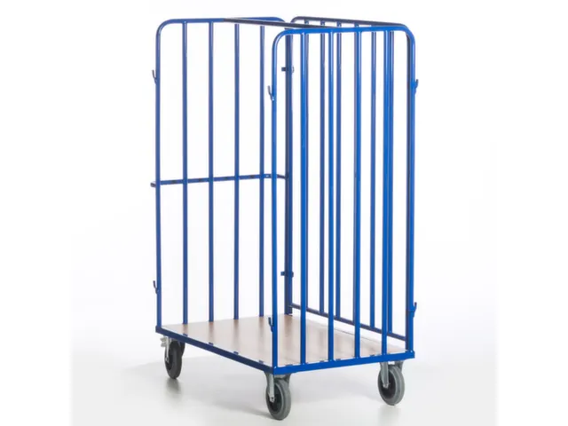 chariot de transport de colis,force 600kg,plateau Lxl 1200x770mm