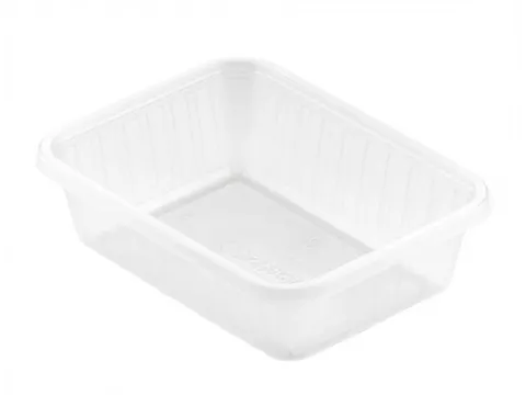 Fixpack Bakje PP transparant 350ml 1 compartiment