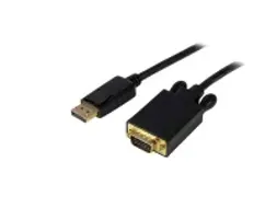 OUTLET 4,5 M Lange Displayport-naar-vga-adapterconverterkabel Zwart