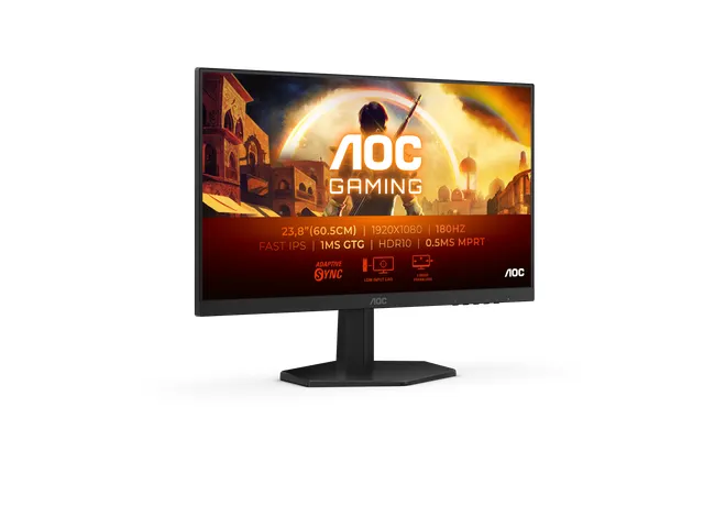 AOC G4 24G42E 24 Inch Monitor 1920 x 1080 Pixels Full HD LCD Zwart