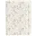 Notitieboek witte bloemen A5 lijn 92 pagina's softcover creme