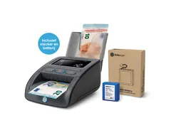 Valsgeld detector Safescan 155-S G2 met stacker en batterij